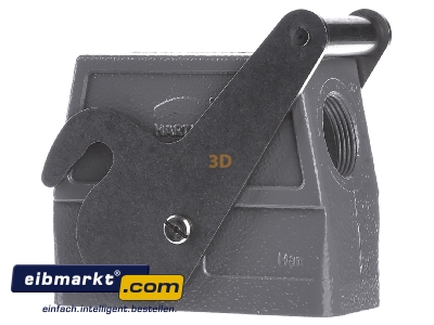 Frontansicht Harting 19 30 016 0586 Tllengehuse 