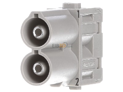 Frontansicht Harting 09 14 002 2646 Steckverbinder 6-16qmm, mnnlich 