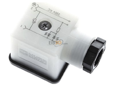 Ansicht oben hinten Murrelektronik 7000-29165-0000000 Ventilstecker SVS Eco BF A 18mm 