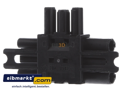 Ansicht rechts Bachmann 375.102 Wieland Verteilerblock GST18 1E/2A flach 