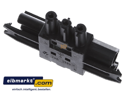Ansicht oben rechts Bachmann 375.102 Wieland Verteilerblock GST18 1E/2A flach 