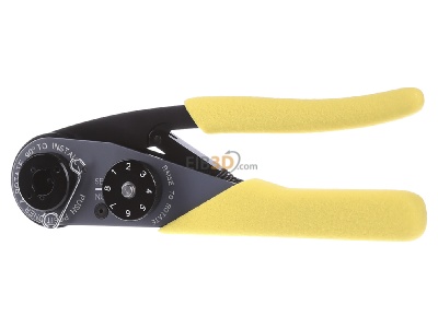 Frontansicht Harting 09 99 000 0501 Crimpzange 0,09-0,82qmm 