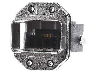 Front view Harting 09 35 433 0311 Rectangular industrial connector 
