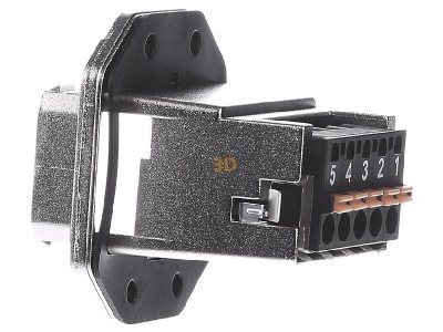 View on the right Harting 09 35 433 0311 Rectangular industrial connector 
