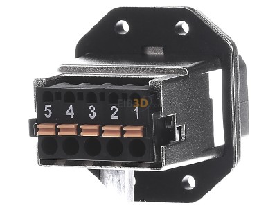 Back view Harting 09 35 433 0311 Rectangular industrial connector 
