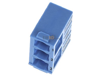 Ansicht oben vorne Harting 09 14 003 3501 Pneumatik Modul fr 3 Kontakte 