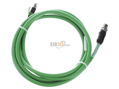 Ansicht oben hinten Murrelektronik 7000-44711-6590200 Steckverbinder M12St0�Dkod/RJ45St0� 