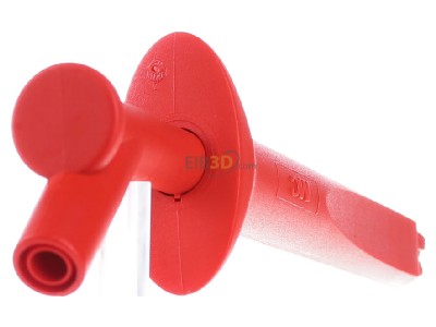Ansicht rechts Stubli AB200 /-22 4mm Abgreifer Klauenabgr. 20mm, rot 
