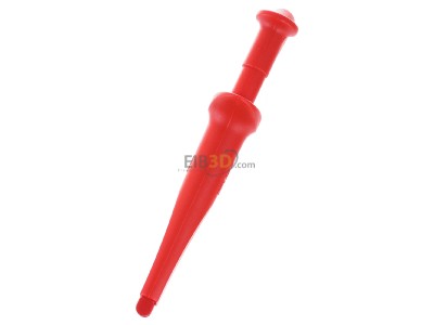 Ansicht oben links Stubli AB200 /-22 4mm Abgreifer Klauenabgr. 20mm, rot 