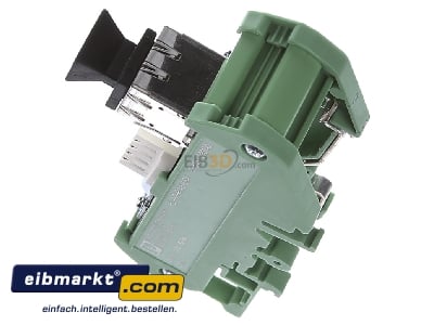 Ansicht oben rechts Phoenix Contact 2901645 Patchpanel Cat.5e Hutschienenmontage FL-PP-RJ45-LSA