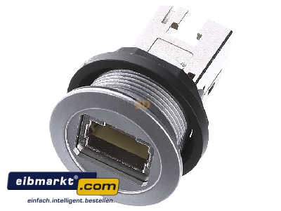 Ansicht oben vorne Harting 09454521560 Steckverbinder RJ45, IP20, har-port 09 45 452 1560