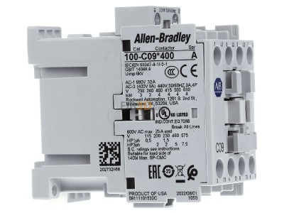 Ansicht links Rockwell 100-C09KF400 4P SCH�TZ 230AC 100-C09KF4 00 