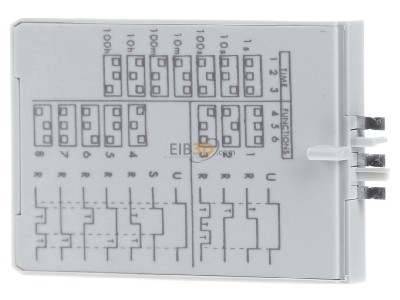 Back view Rockwell 700-HT3 Time module multifunction for relay 
