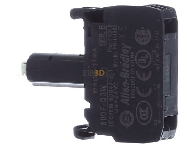 View on the right Rockwell 800F-Q3W LED-module 
