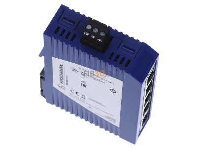 Ansicht oben links Hirschmann SPIDER-SL #942132001 Ind.Ethernet Switch 20-05T1999999SZ9HHHH SPIDER-SL 942132001