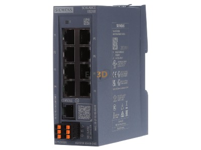 Front view Siemens 6GK5208-0BA00-2AB2 Network switch 

