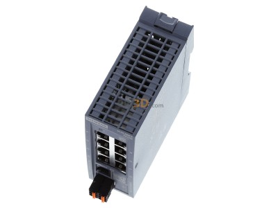 View up front Siemens 6GK5208-0BA00-2AB2 Network switch 
