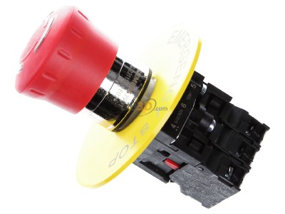 View top right Siemens 3SU1158-1HB20-1PT0 Complete push button red 

