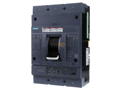 Front view Siemens 3VA6580-6HL32-0AA0 Circuit-breaker 800A 
