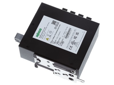 Ansicht oben hinten WAGO 852-112/000-001 Industrial-ECO-Switch 8 Ports 100Base-TX 