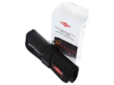 Ansicht oben vorne Knipex 92 00 05 ESD Kunststoffpinzetten-Set 5-teilig 