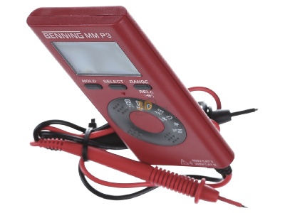 Ansicht oben vorne Benning MMP3 Digital Multimeter 