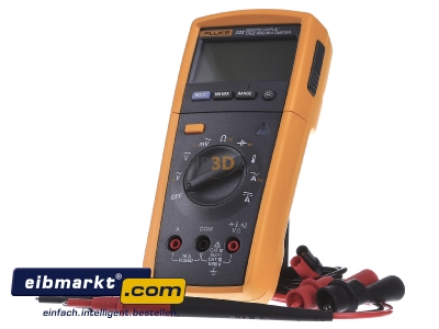 Frontansicht Fluke Fluke 233 EU Digitalmultimeter abnehmbares Display 