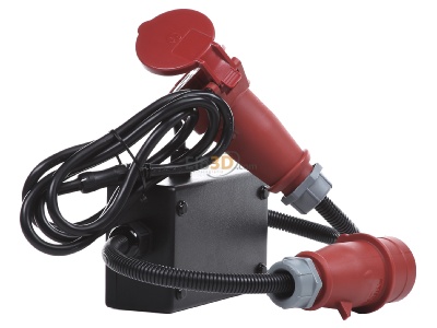 Ansicht rechts Benning 044140 Messadapter 16A CEE 3phas. aktiv 