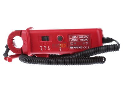 Front view Benning CC3 Hand clamp meter 1...300A 
