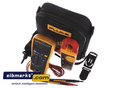 Ansicht oben vorne Fluke FLUKE-117/323 ComboKit mit Multimeter und Strommesszange 