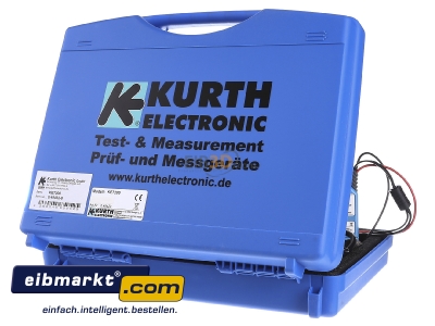 Back view Kurth Electronic KE 7208 Test device for communication technique
