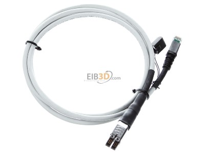 Ansicht oben links Softing IT WX_AC_6ALCORD2 Permanent Link Messkabel RJ45 Kat.6A 