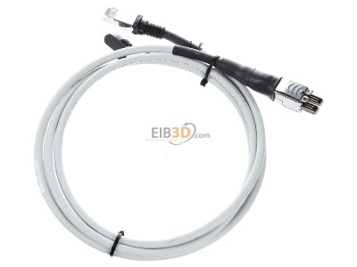 Ansicht oben hinten Softing IT WX_AC_6ALCORD2 Permanent Link Messkabel RJ45 Kat.6A 