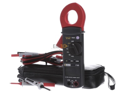 Front view Chauvin F65 digital clamp meter 1E-5...100A 
