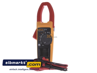 Front view Fluke FLUKE-375 FC digital clamp meter 0...600A
