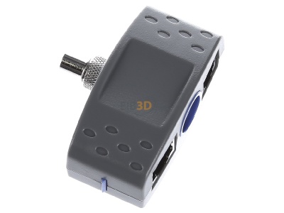 Ansicht oben links Ideal VDV II Remote Remoteadapter VDV II RJ11/RJ45+Koax-Ansch 