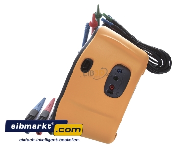 Ansicht oben rechts Fluke 4546998 Installationstester Typ B FLK-1663 DE