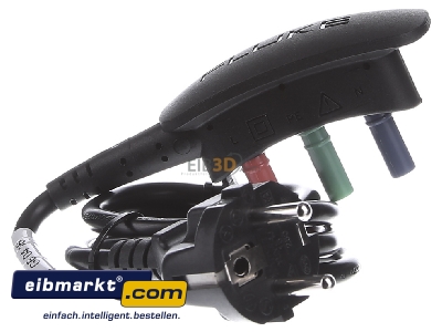 Ansicht hinten Fluke 4601081 Schukotestleitung EU FLK-166X-MTC-SCH