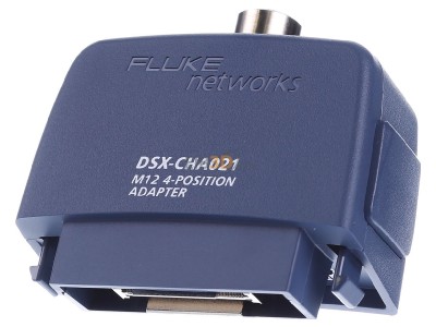 Frontansicht Fluke Networks DSX-CHA021S DSX-Kanaladaptersatz M12,4-polig 
