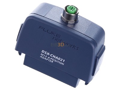 Ansicht oben vorne Fluke Networks DSX-CHA021S DSX-Kanaladaptersatz M12,4-polig 