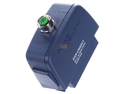 Ansicht oben links Fluke Networks DSX-CHA021S DSX-Kanaladaptersatz M12,4-polig 
