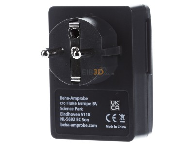 Ansicht hinten Fluke ADPTR-SCT-EUR Adapter Schuko 