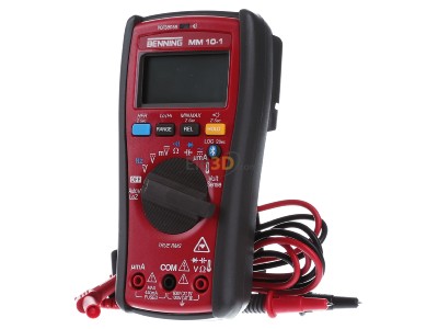 Front view Benning MM 10-1 digital multi meter 
