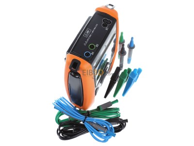 Ansicht oben links HT Combi519 Installationstester mit Auto-Sequenz 