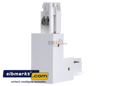 Ansicht links Zumtobel Licht S2 801170 Winkelverbinder 3ph ws Schutzleiter innen 