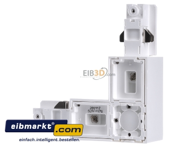 Ansicht hinten Zumtobel Licht S2 801170 Winkelverbinder 3ph ws Schutzleiter innen 