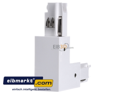 Ansicht links Zumtobel Licht S2 801180 Winkelverbinder 3ph ws Schutzleiter auen 