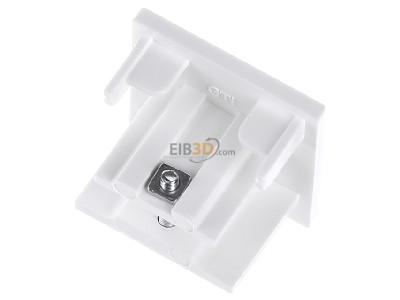 Ansicht oben vorne Zumtobel S2 801240 Abschlussplatte 3ph ws 