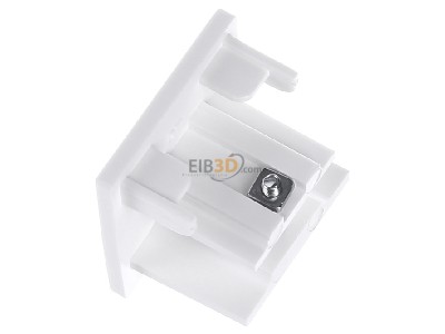 Ansicht oben links Zumtobel S2 801240 Abschlussplatte 3ph ws 