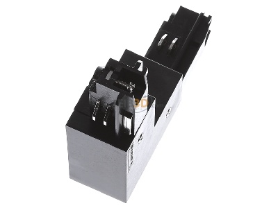 Ansicht oben links Zumtobel S2 802150 Winkelverbinder 3ph sw Schutzleiter auen 